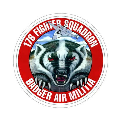 176th Fighter Squadron (U.S. Air Force) STICKER Vinyl Die-Cut Decal 4 Inch - The Sticker Space