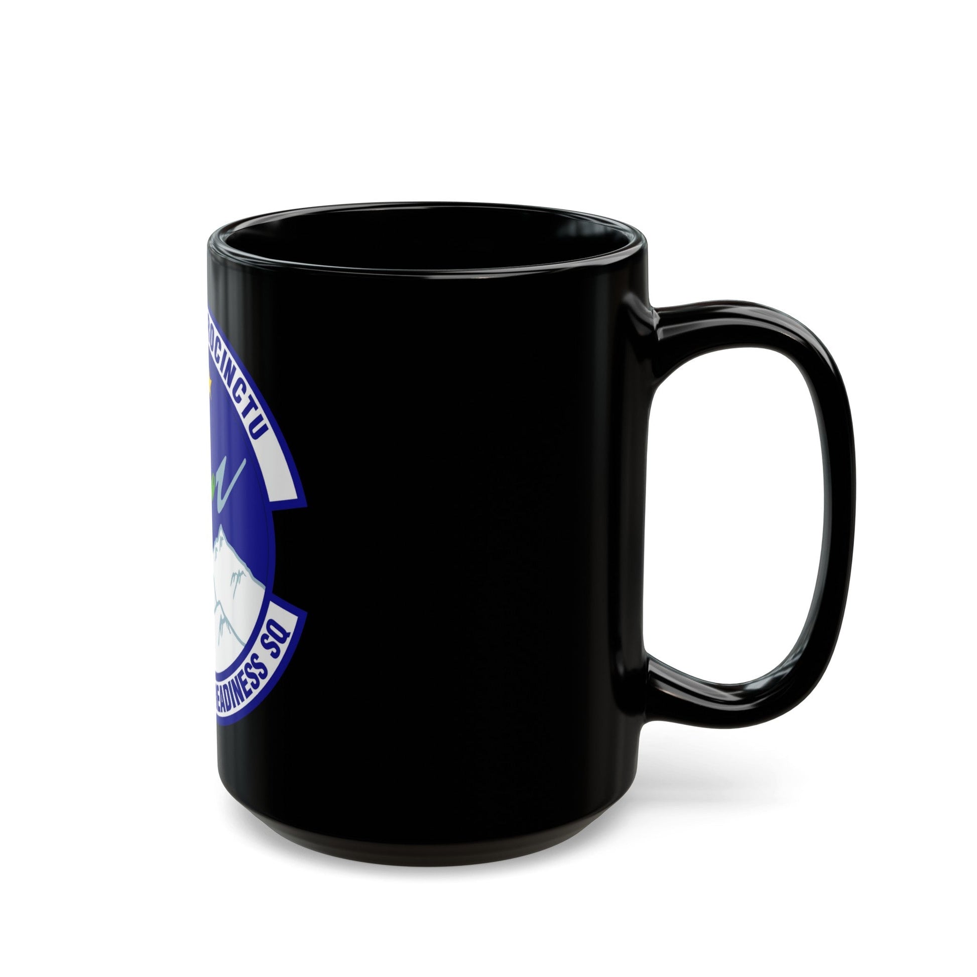 176th Logistics Readiness Squadron (U.S. Air Force) Black Coffee Mug-The Sticker Space