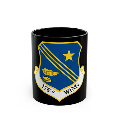 176th Wing (U.S. Air Force) Black Coffee Mug-11oz-The Sticker Space