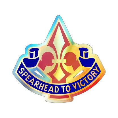 177 Armored Brigade (U.S. Army) Holographic STICKER Die-Cut Vinyl Decal - The Sticker Space