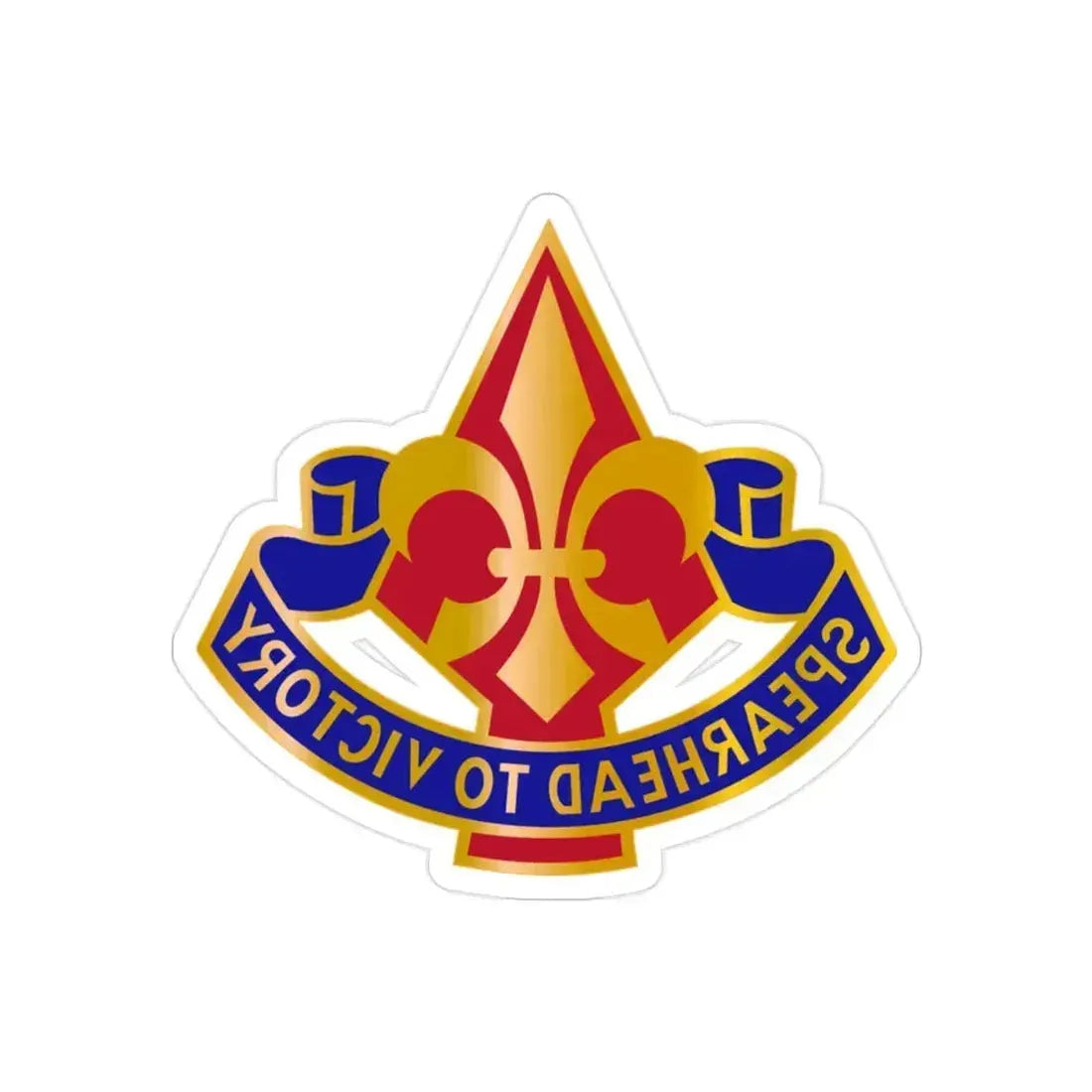 177 Armored Brigade (U.S. Army) REVERSE PRINT Transparent Die-Cut STICKER 2 Inch Die-Cut Transparent - The Sticker Space