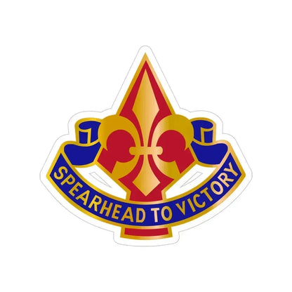 177 Armored Brigade (U.S. Army) Transparent STICKER Die-Cut Vinyl Decal 5 Inch - The Sticker Space