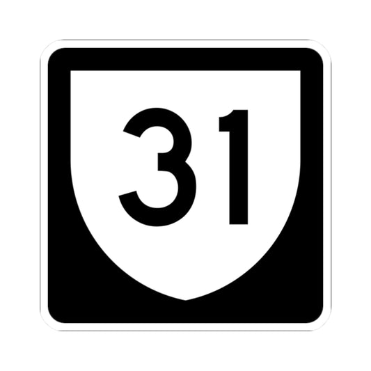 PR urban primary 31 (Puerto Rico) (Road Sign) STICKER Vinyl Kiss-Cut Decal