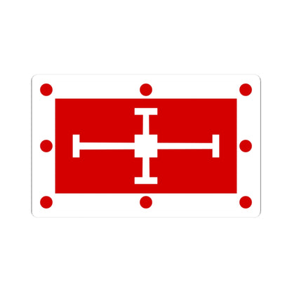 Flag of the Diocese of Coventry (England) STICKER Vinyl Kiss-Cut Decal