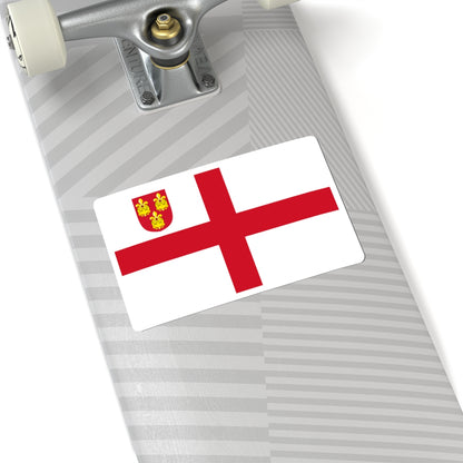 Flag of the Diocese of Hereford (England) STICKER Vinyl Kiss-Cut Decal