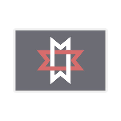 Flag of Maryville, Tennessee - STICKER Vinyl Kiss-Cut Decal