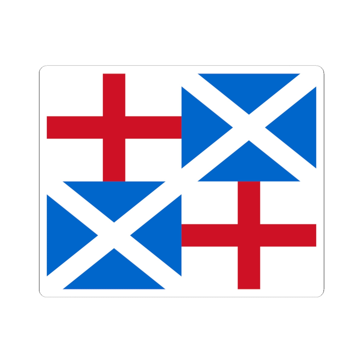 Flag of The Commonwealth (England) STICKER Vinyl Kiss-Cut Decal