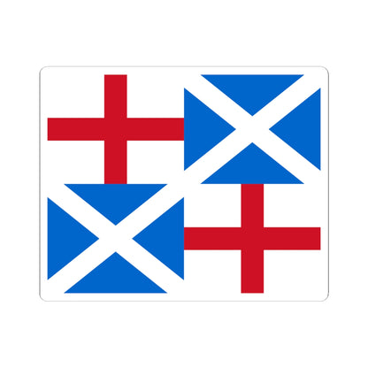 Flag of The Commonwealth (England) STICKER Vinyl Kiss-Cut Decal