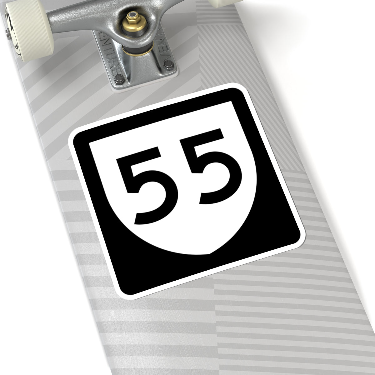 PR urban primary 55 (Puerto Rico) (Road Sign) STICKER Vinyl Kiss-Cut Decal