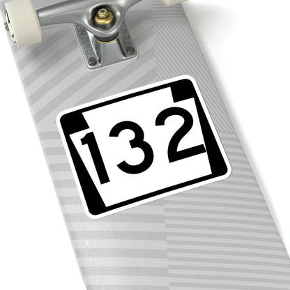 PA-132 (Pennsylvania) (Road Sign) STICKER Vinyl Kiss-Cut Decal