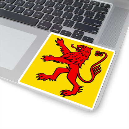 CHE Laufenburg Flag (Switzerland) STICKER Vinyl Kiss-Cut Decal