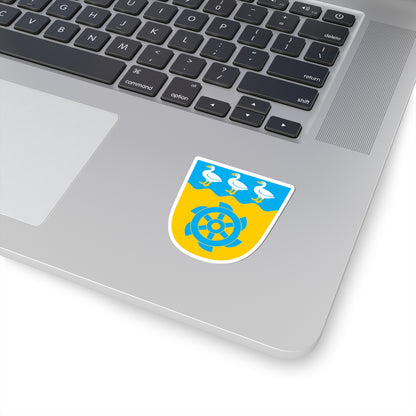 Anija valla vapp (Estonia) (Coat of Arms) STICKER Vinyl Kiss-Cut Decal