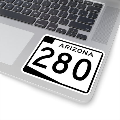 Arizona 280 (Arizona) (Road Sign) STICKER Vinyl Kiss-Cut Decal
