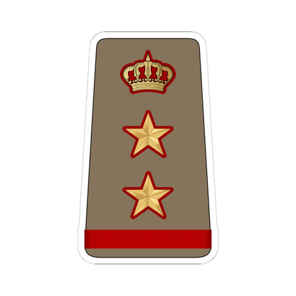 12. KLF COL (Kuwait) (Military Rank) STICKER Vinyl Kiss-Cut Decal