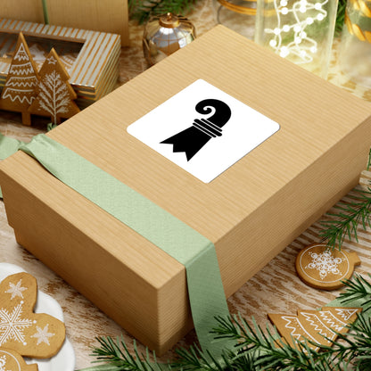 Flag of Canton of Basel Switzerland - STICKER Vinyl Kiss-Cut Decal