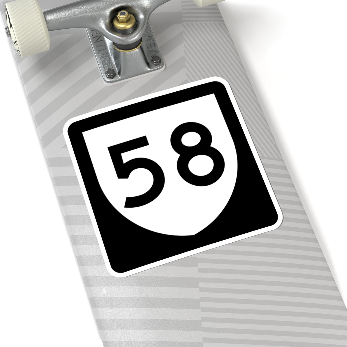 PR urban primary 58 (Puerto Rico) (Road Sign) STICKER Vinyl Kiss-Cut Decal