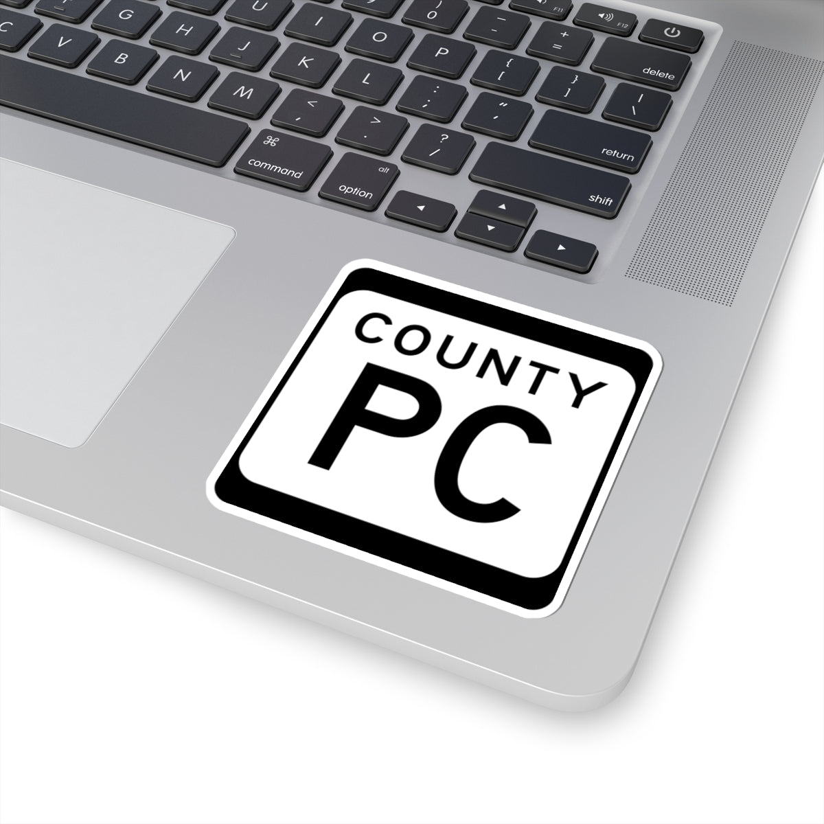 WIS County PC (Wisconsin) (Road Sign) STICKER Vinyl Kiss-Cut Decal