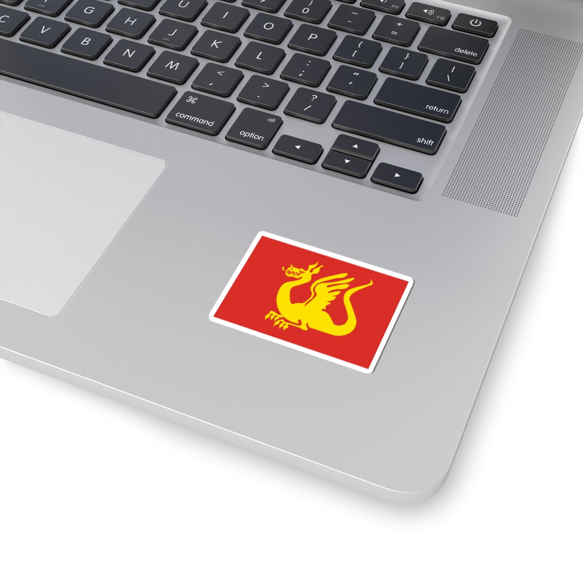 Flag of Stjørdal (Norway) STICKER Vinyl Kiss-Cut Decal