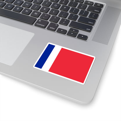 Flag of Communist France (France) STICKER Vinyl Kiss-Cut Decal