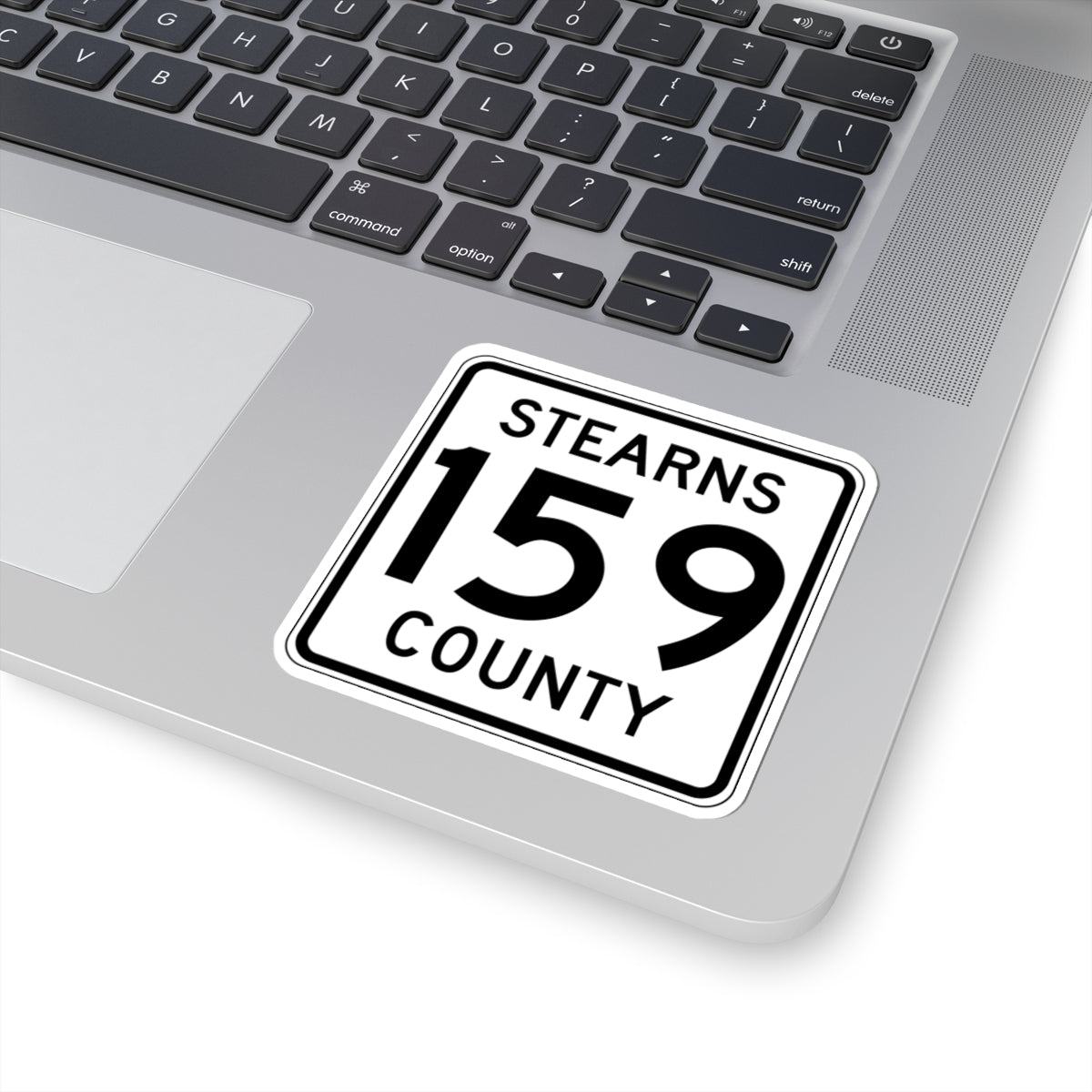 Stearns County Route 159 (Minnesota) (Road Sign) STICKER Vinyl Kiss-Cut Decal