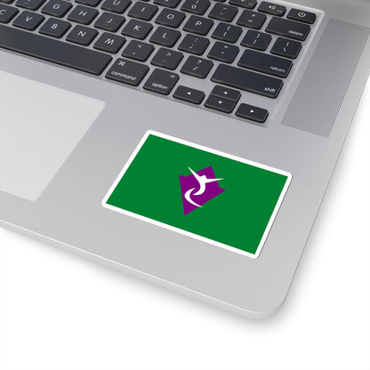Flag of Sakae Nagano (Japan) STICKER Vinyl Kiss-Cut Decal