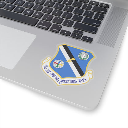 93d Air Ground Operations Wing Emblem (U.S. Air Force) STICKER Vinyl Kiss-Cut Decal