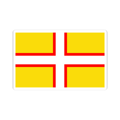 Saint Wites Cross (England) STICKER Vinyl Kiss-Cut Decal