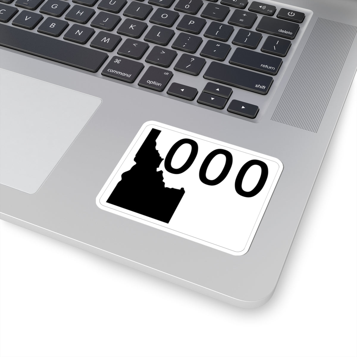 Idaho 000 template (Idaho) (Road Sign) STICKER Vinyl Kiss-Cut Decal