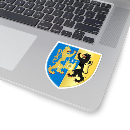 Belfeld wapen (Netherlands) (Coat of Arms) STICKER Vinyl Kiss-Cut Decal