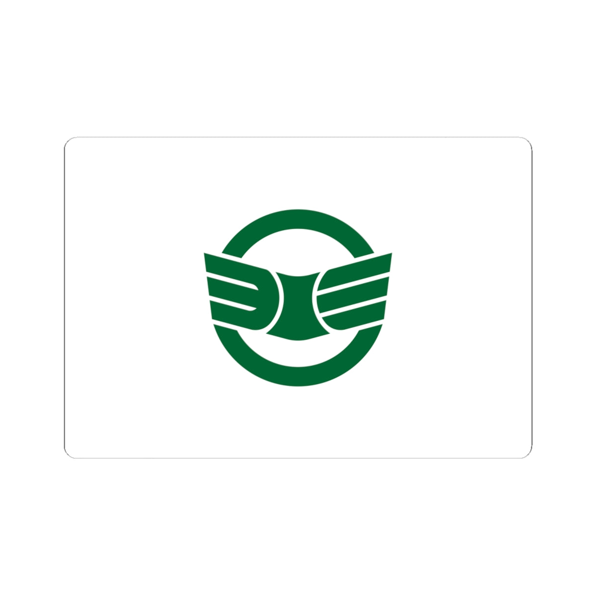 Flag of Miyoshi Saitama (Japan) STICKER Vinyl Kiss-Cut Decal