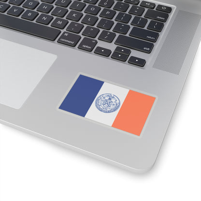 Flag of New York City - STICKER Vinyl Kiss-Cut Decal