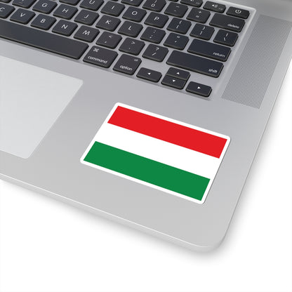 Flag of Pozuzo without coat of arms (Peru) STICKER Vinyl Kiss-Cut Decal