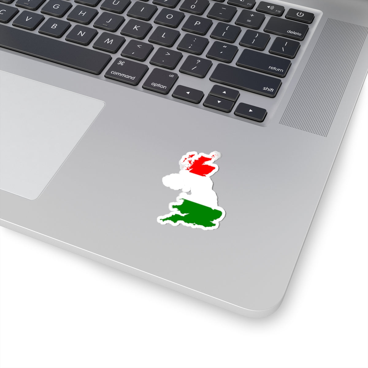 United Kingdom with British Republican flag (United Kingdom) STICKER Vinyl Kiss-Cut Decal