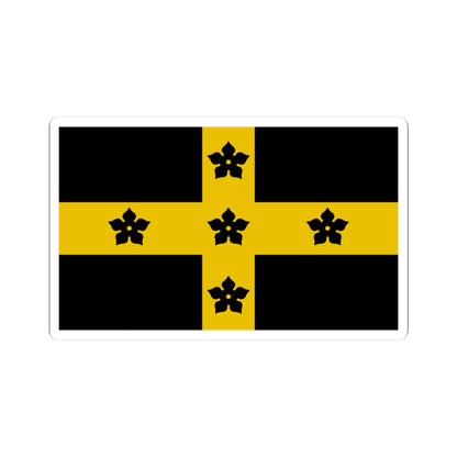 Flag of the Diocese of St Davids (United Kingdom) STICKER Vinyl Kiss-Cut Decal