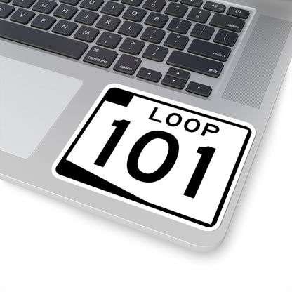 Arizona 101 (Arizona) (Road Sign) STICKER Vinyl Kiss-Cut Decal