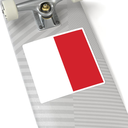 Flag of the Bishop of Sion (Switzerland) STICKER Vinyl Kiss-Cut Decal