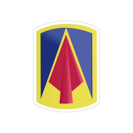 177th Armored Brigade 2 (U.S. Army) REVERSE PRINT Transparent STICKER-6 Inch-The Sticker Space