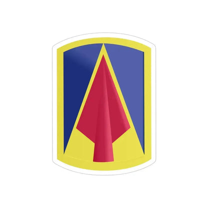 177th Armored Brigade 2 (U.S. Army) REVERSE PRINT Transparent Die-Cut STICKER 4 Inch Die-Cut Transparent - The Sticker Space