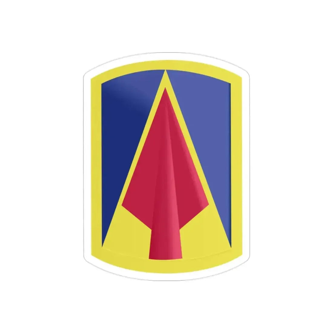 177th Armored Brigade 2 (U.S. Army) REVERSE PRINT Transparent Die-Cut STICKER - The Sticker Space