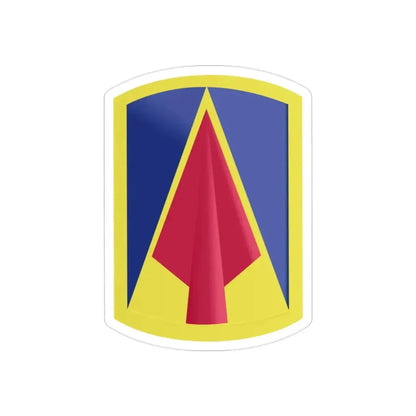 177th Armored Brigade 2 (U.S. Army) REVERSE PRINT Transparent Die-Cut STICKER - The Sticker Space
