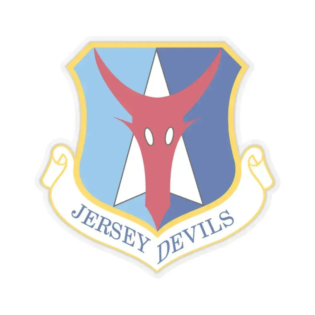 177th Fighter Wing (U.S. Air Force) STICKER Vinyl Kiss-Cut Decal 4 Inch Transparent - The Sticker Space