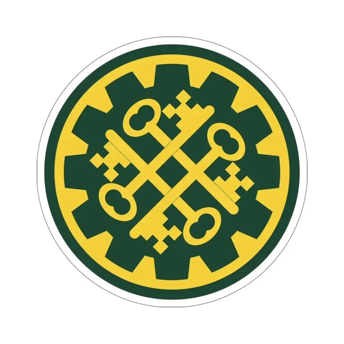 177th Military Police Brigade (U.S. Army) STICKER Vinyl Die-Cut Decal 3 Inch - The Sticker Space