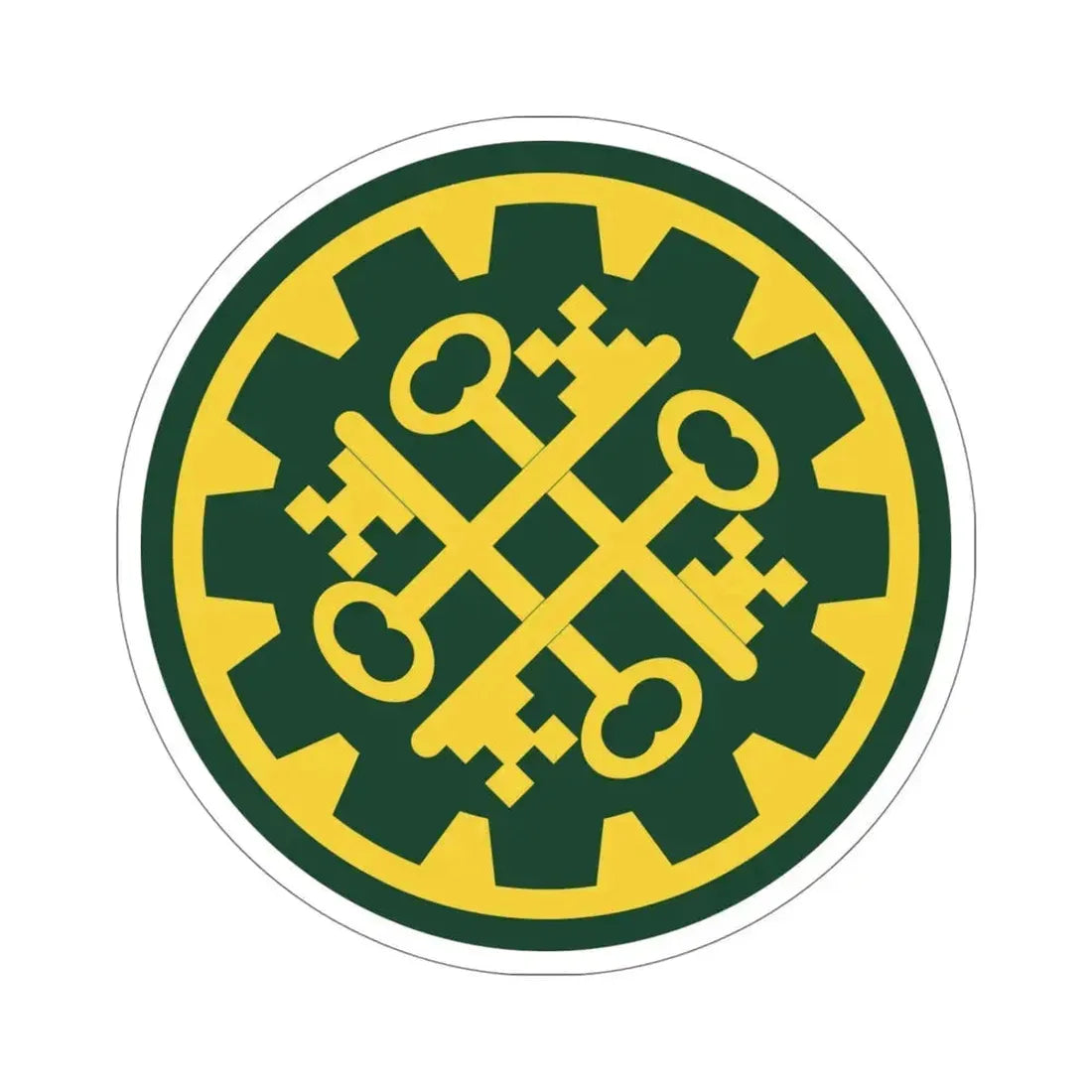 177th Military Police Brigade (U.S. Army) STICKER Vinyl Die-Cut Decal 5 Inch - The Sticker Space