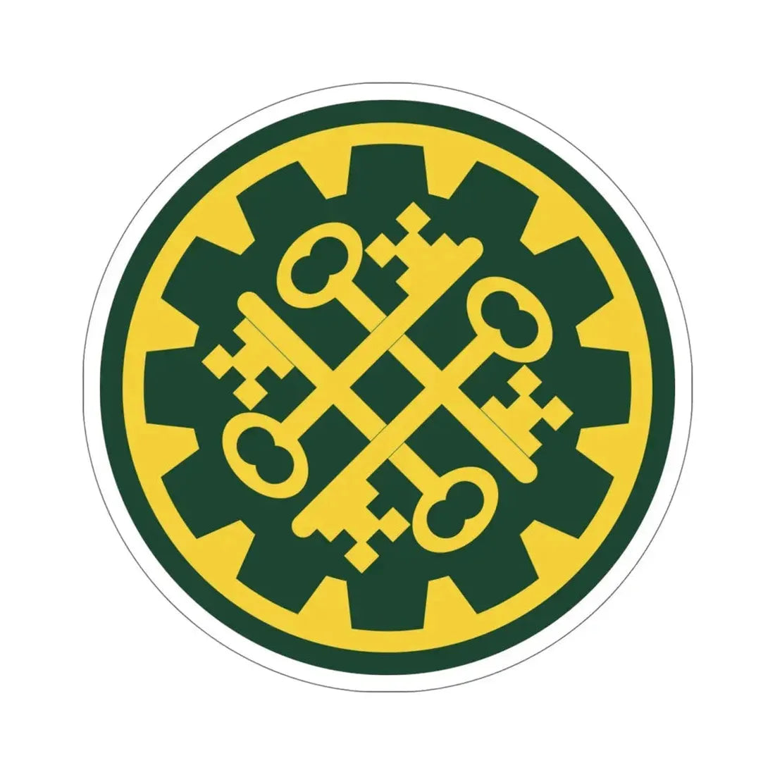 177th Military Police Brigade (U.S. Army) STICKER Vinyl Die-Cut Decal - The Sticker Space