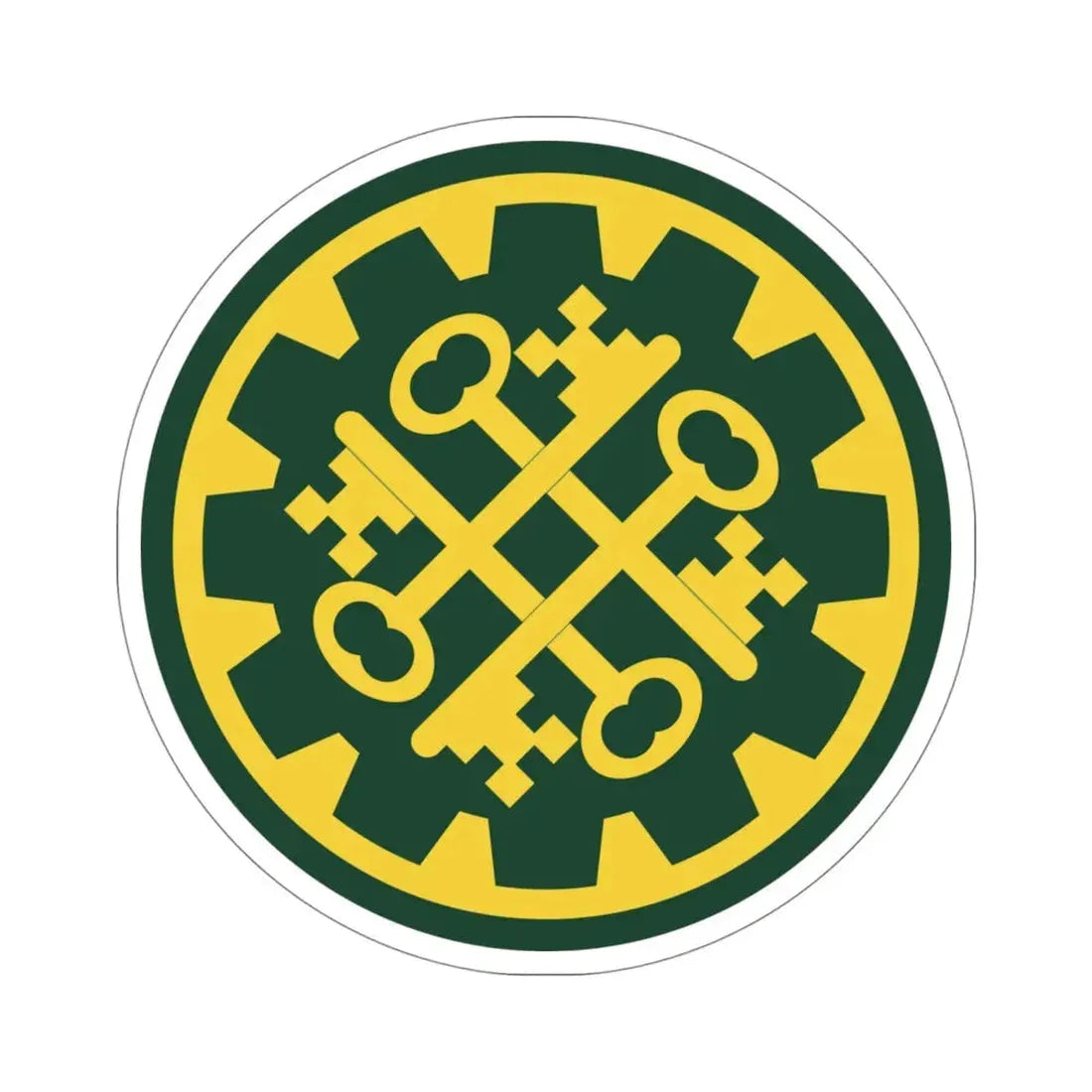 177th Military Police Brigade (U.S. Army) STICKER Vinyl Die-Cut Decal - The Sticker Space