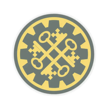 177th Military Police Brigade (U.S. Army) STICKER Vinyl Kiss-Cut Decal 2 Inch Transparent - The Sticker Space