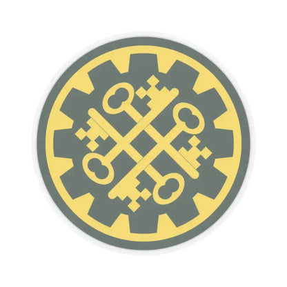 177th Military Police Brigade (U.S. Army) STICKER Vinyl Kiss-Cut Decal 3 Inch Transparent - The Sticker Space