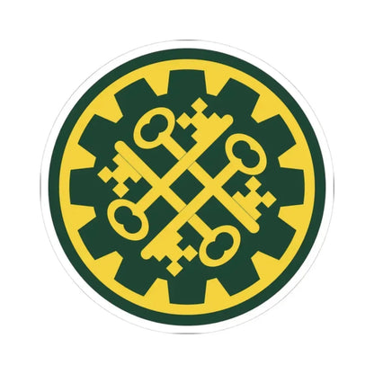 177th Military Police Brigade (U.S. Army) STICKER Vinyl Kiss-Cut Decal 3 Inch White - The Sticker Space