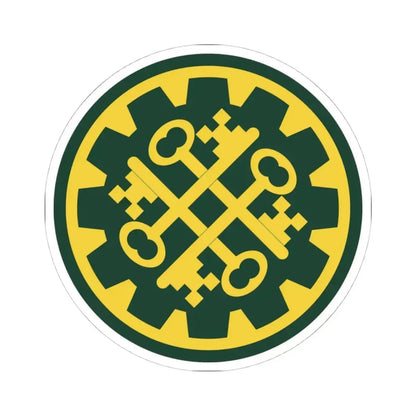 177th Military Police Brigade (U.S. Army) STICKER Vinyl Kiss-Cut Decal 4 Inch White - The Sticker Space