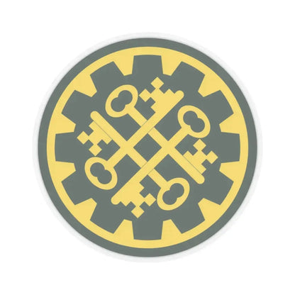 177th Military Police Brigade (U.S. Army) STICKER Vinyl Kiss-Cut Decal 6 Inch Transparent - The Sticker Space